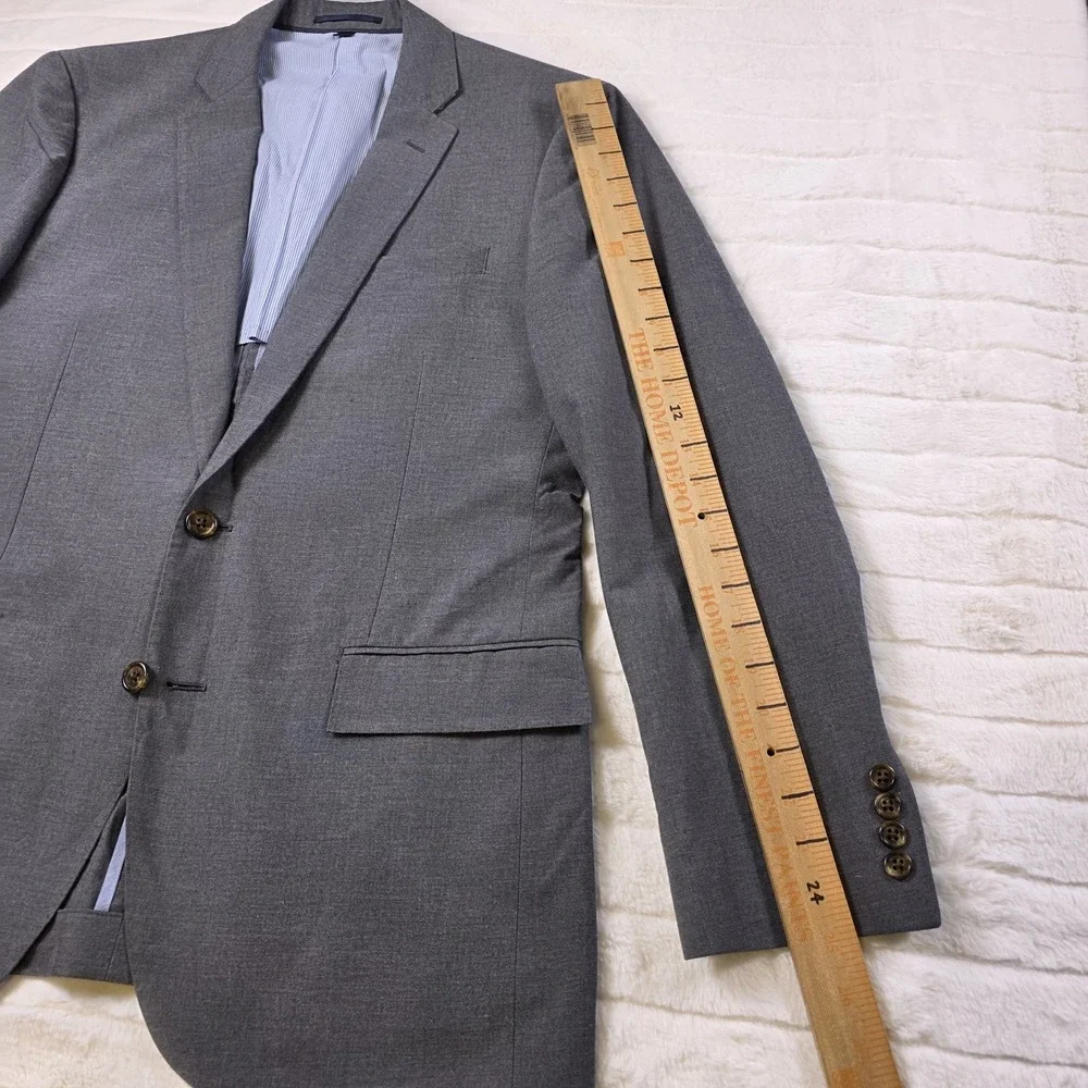J‎ Crew Ludlow Jacket Mens 40R Gray BlazerSport Coat Classic Preppy Office